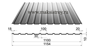 Профнастил C10-1100